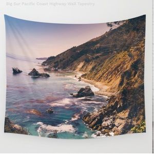 Society6 Big Sur pacific coast highway tapestry
